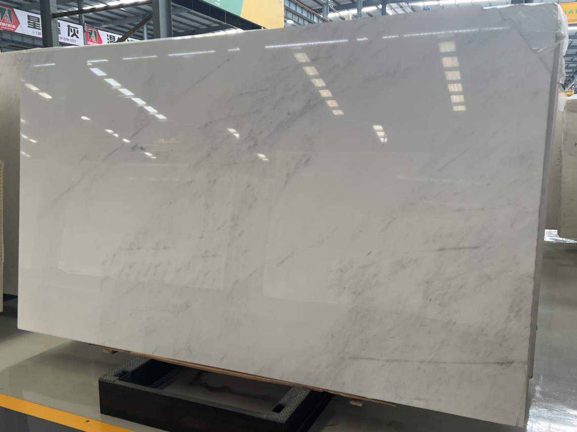 Asian Statuary White Marble Big Slabs