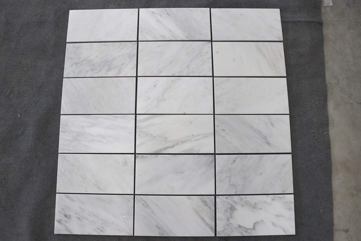 Asian Statuary Marble 12"x6" Polished Tiles