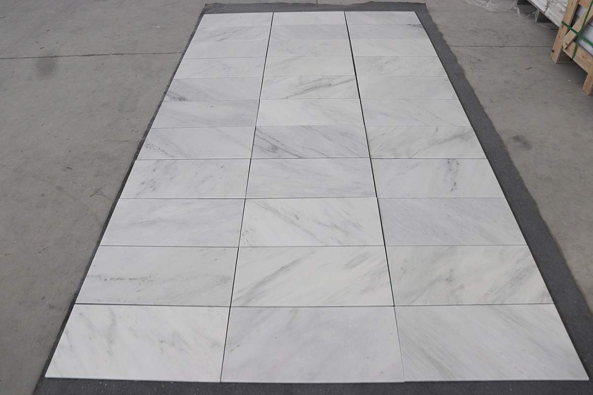 Asian Statuary Marble 24"x12" Honed Tiles