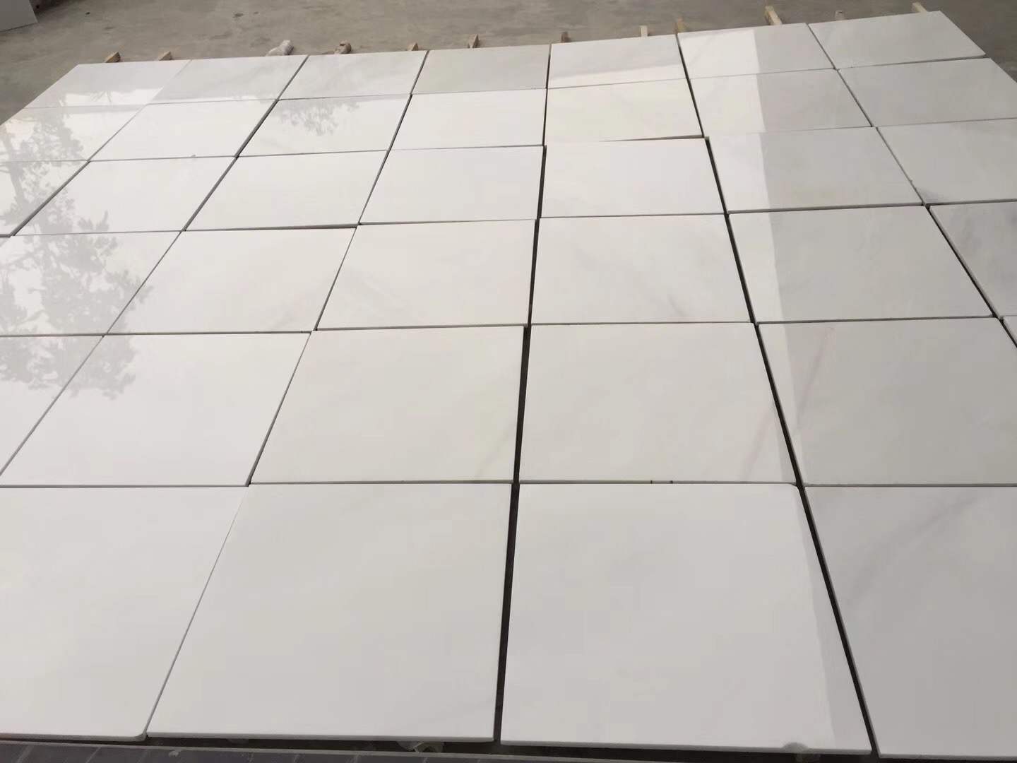 Pure White Marble Tiles for Wall
