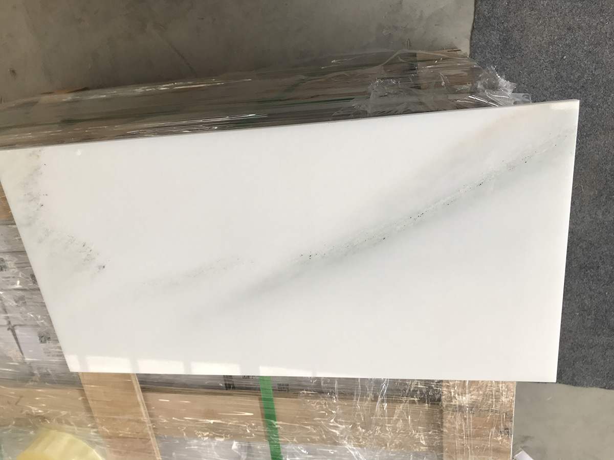 China Statuario White Marble 12x24 Tiles