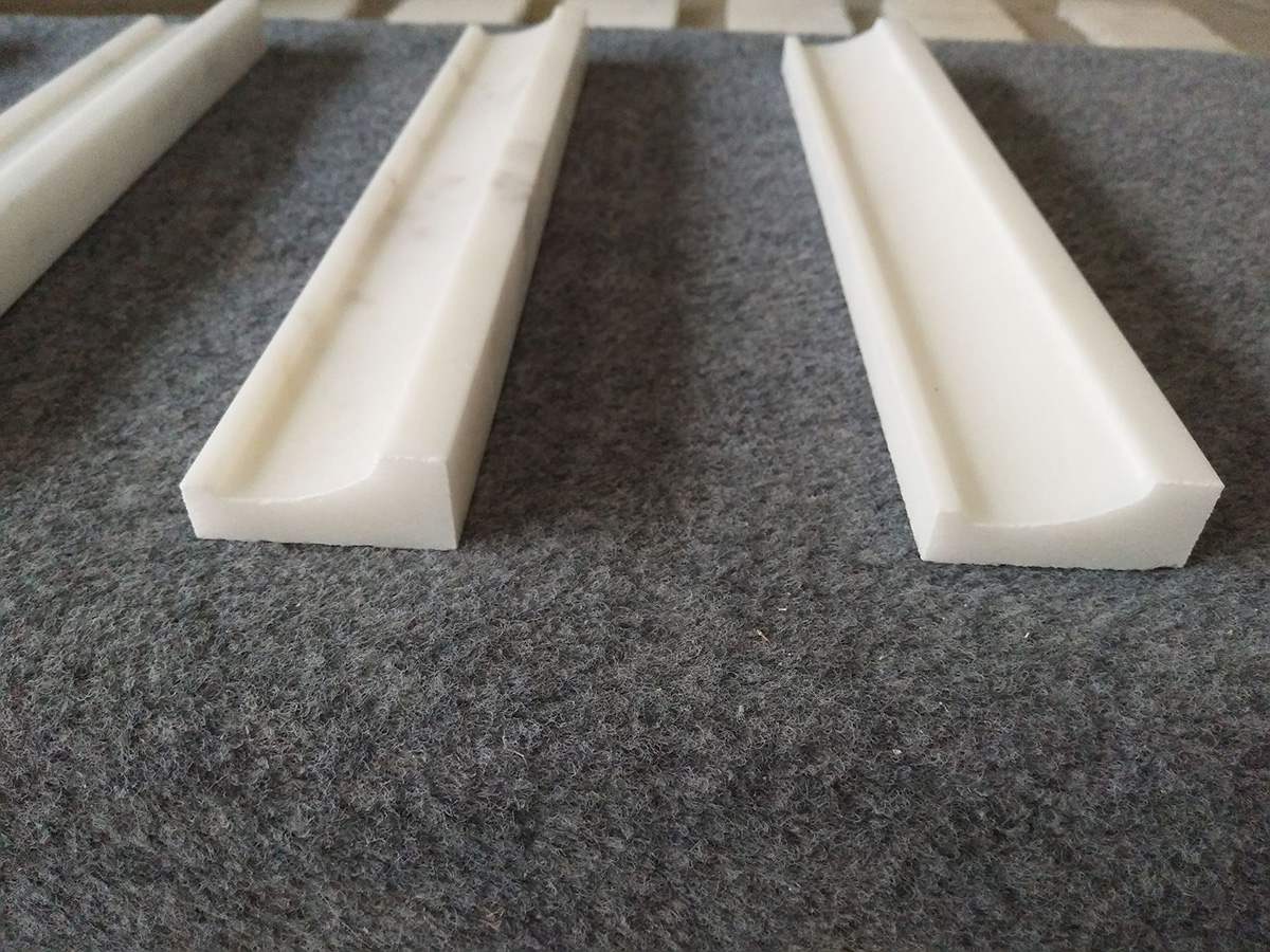 Pure White Marble Border Tiles